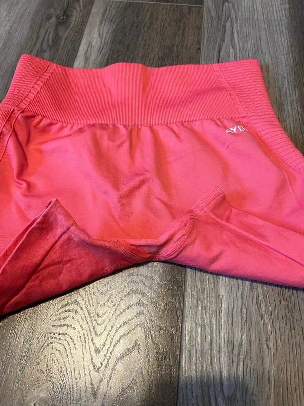 AYBL Balance V2 Seamless Shorts in Coral - Image 6