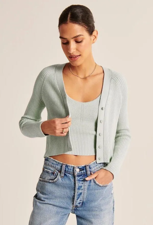 Abercrombie Tank And Cardigan set - Image 4