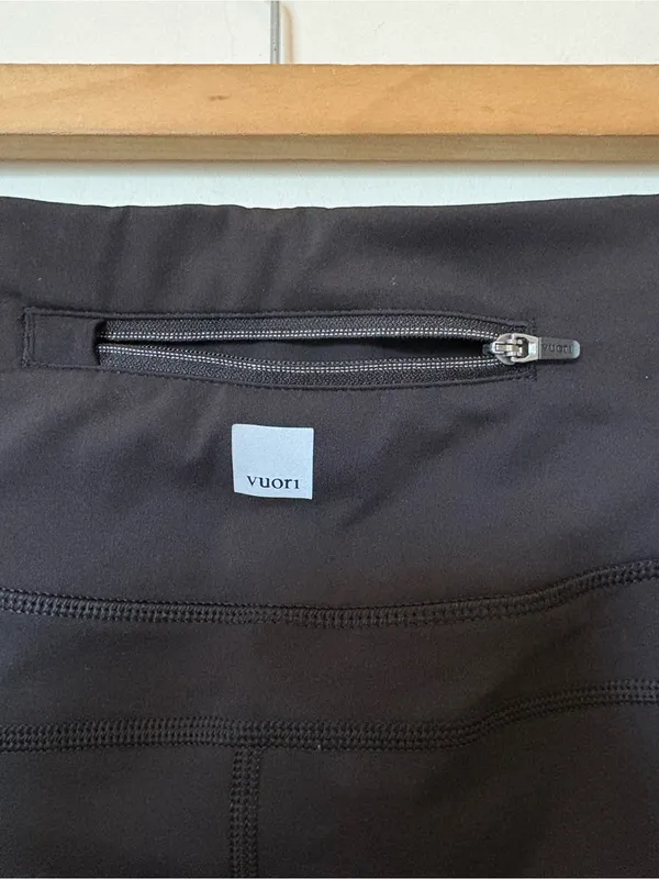 VUORI Pace High Rise Legging Black Sz Large (?) - Image 9