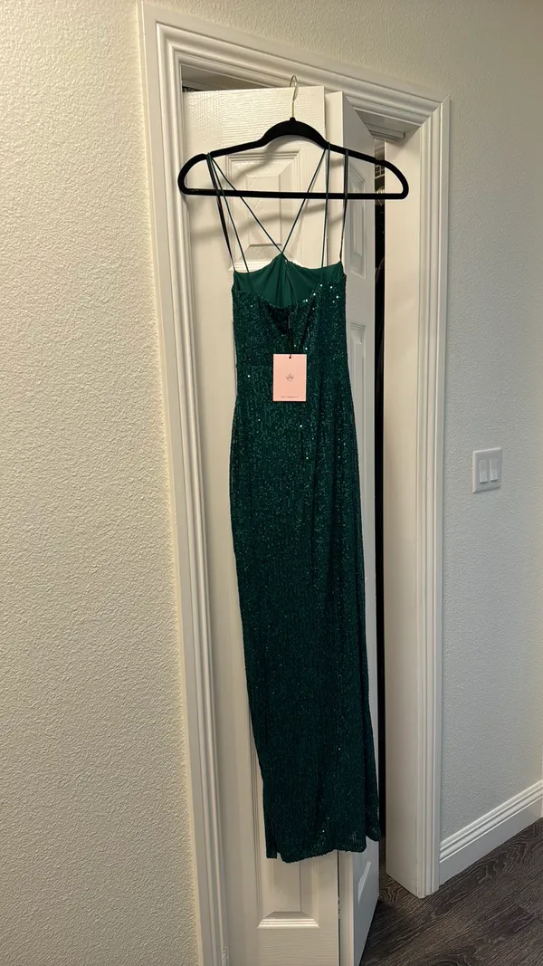 Hello Molly So Outta My Mind Maxi Sequins Dress - Image 2