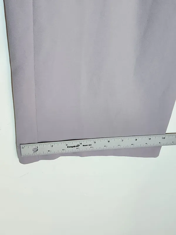 Lululemon Light Purple Wide Leg Cropped Pull On Pants Size 4 Flaw - Image 8