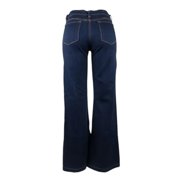 J Brand Jeans Malik Mid Rise Wide Leg Dark Wash Lightweight Jeans Size 31 - Image 5