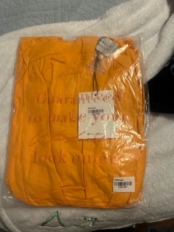Hello Molly Orange Cut Out Dress From - Image 2