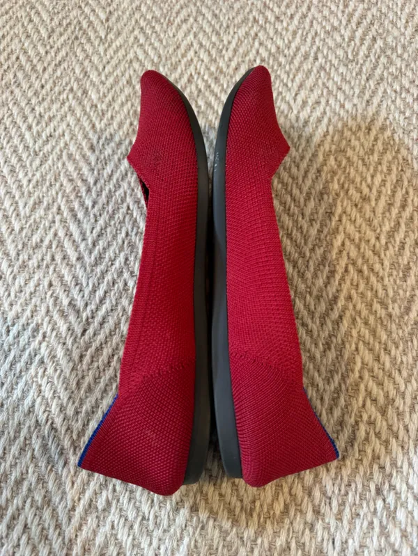Rothy’s Red The Point Flats | Size 8 - Image 6