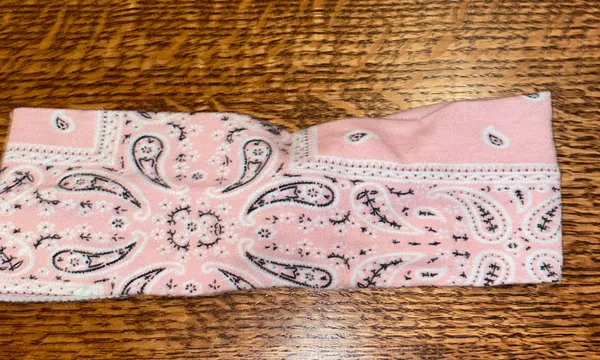 Pink Bandana Headband - Image 2