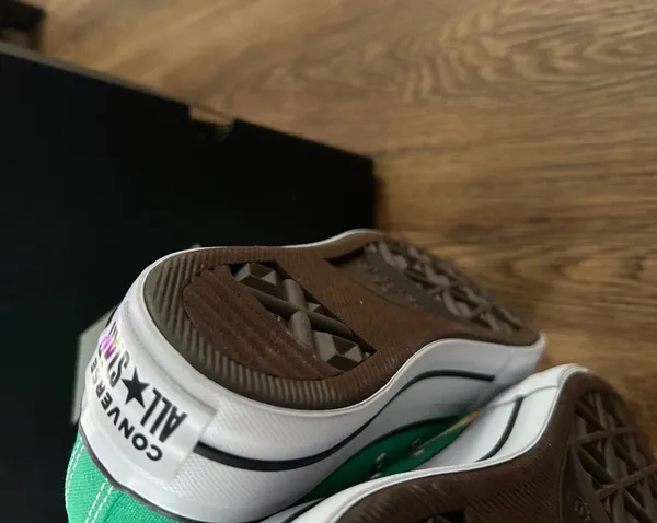 CONVERSE Ctas lift platform green lace up shoes sneakers women’s 7.5 new - Image 5