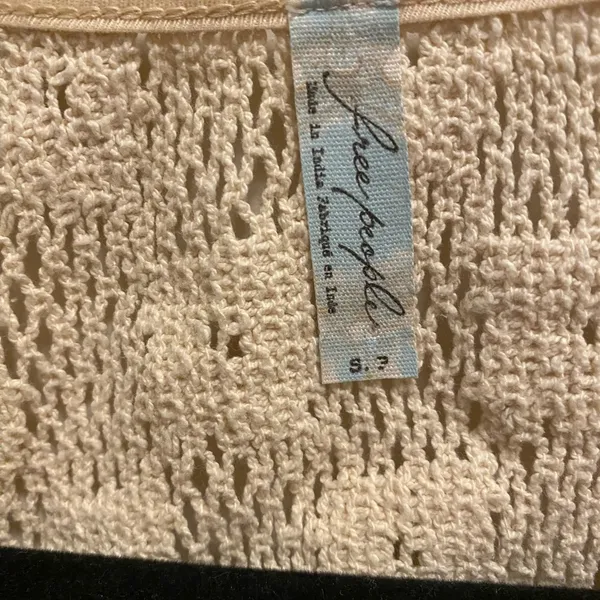 Free People Sahara Beaded Crochet Top - Image 5