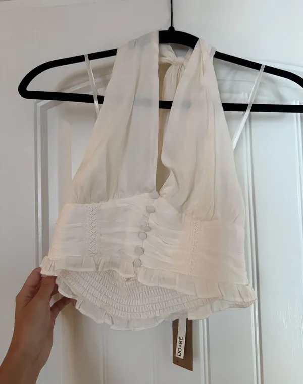 DO+BE Top White - Image 3