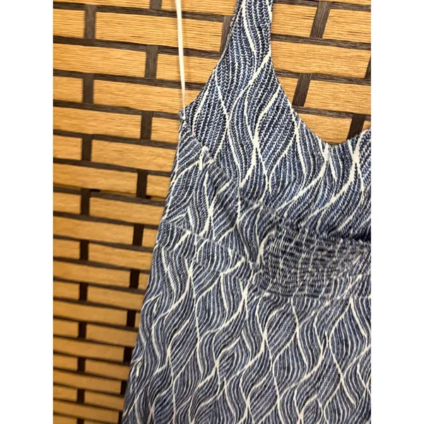 Krimson Klover‎ Blue And White Halter Dress Size XS - Image 4