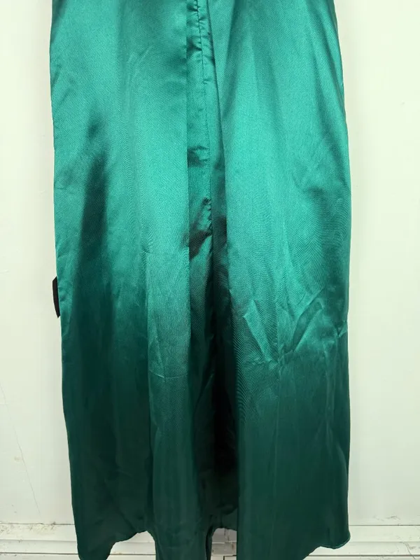 NWT Lulus Broadway Show Emerald Green High-Low Gown Dress Size Large L NEW - Image 14
