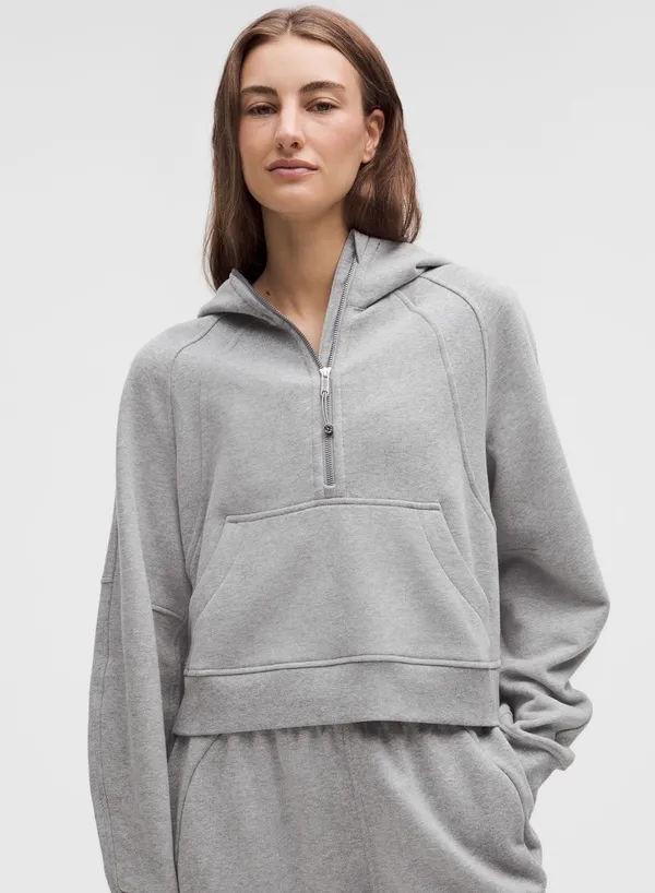 Lululemon Scuba Half-Zip Hoodie M/L - Image 2