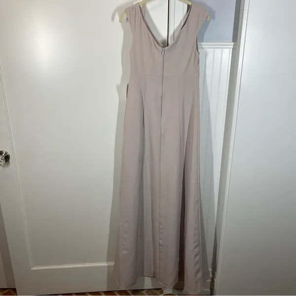 Show Me Your MuMu Zurich Knot Bridesmaid‎ Gown in oyster size small nwt - Image 7