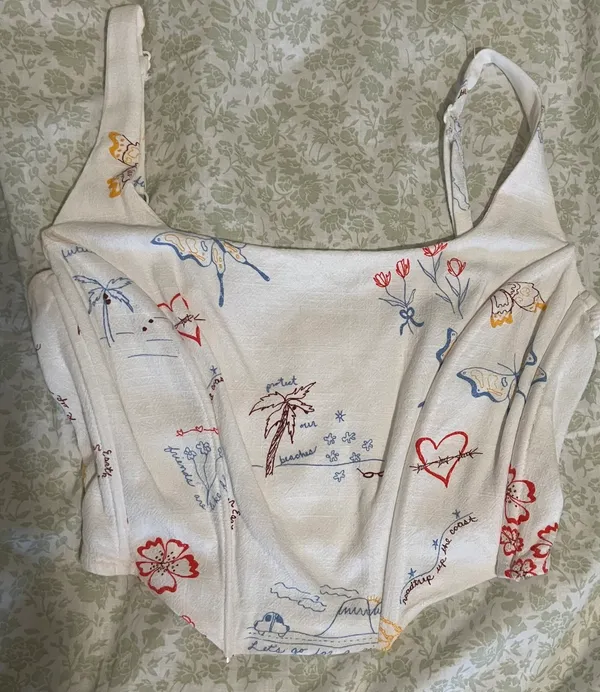 LA Hearts Pacsun  Corset Top - Image 2