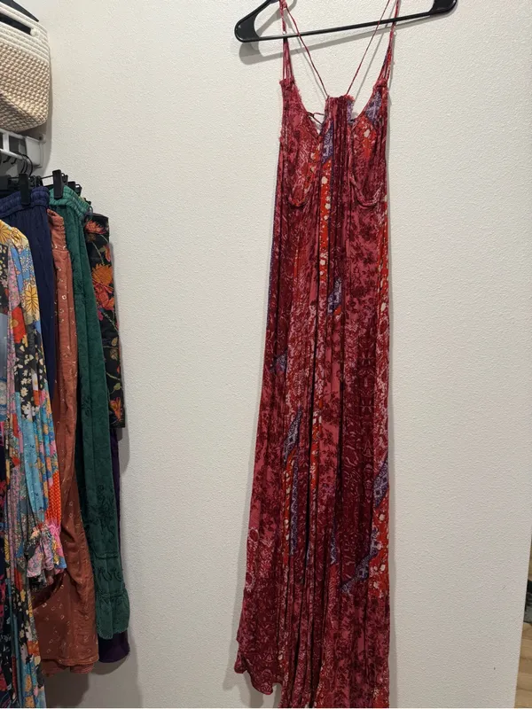 Free People Intimately Work of Art Maxi Dress NWOT L - Image 10