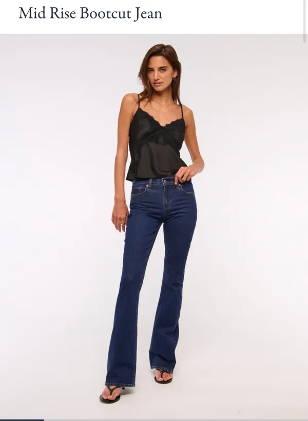 Abercrombie Mid-Rise Bootcut Jeans - Image 2
