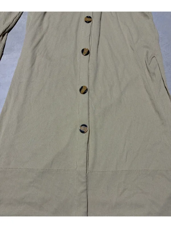 Free people we the free Button-Front Long Sleeve Dress XL - Image 2