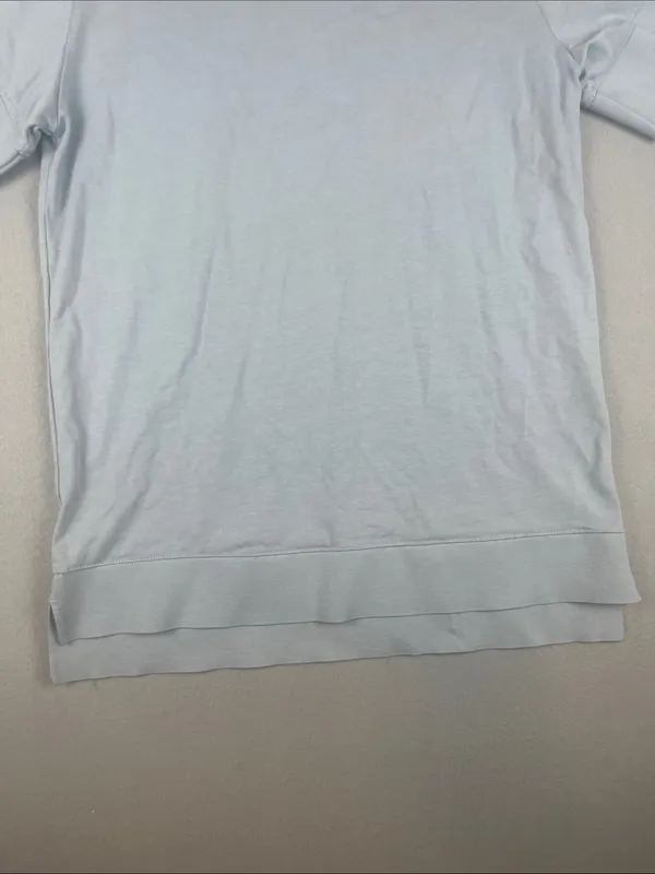 COS Pale Blue Short Sleeve T-shirt Dress Size: XS - Image 4