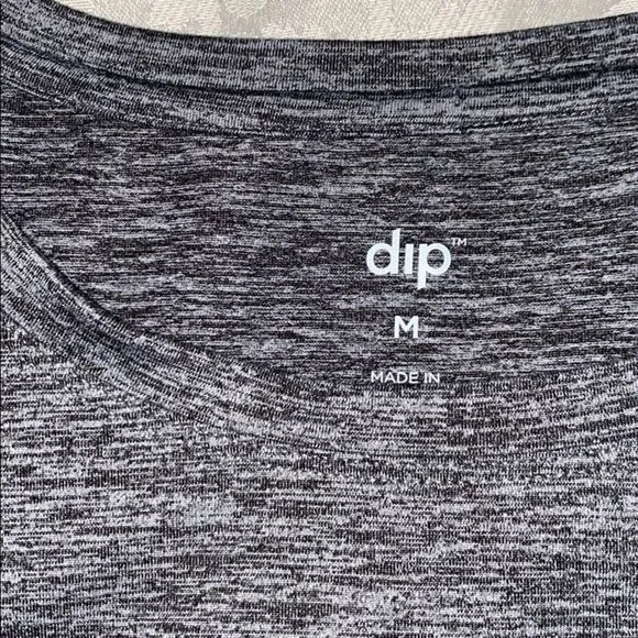 5/$30 🎈 Dip women’s medium‎ heather grey tee Gray - Image 3