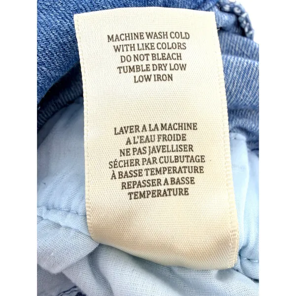 BLANKNYC Womens Blue Denim Sleeveless Boiler‎ Suit Jumpsuit Tie Waist Medium - Image 9