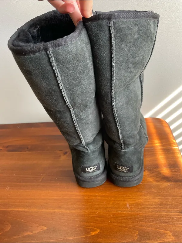 UGG Tall Suede Boots - Image 4