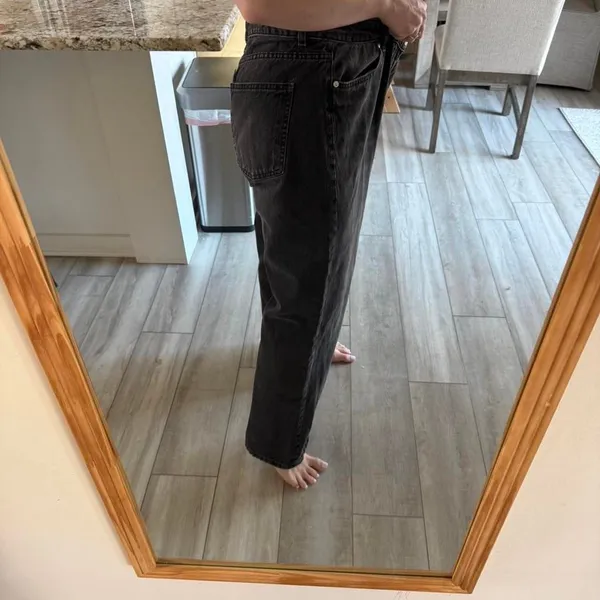 Bershka Women's Black and Grey Jeans - Image 3