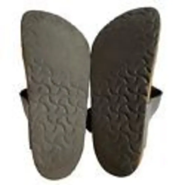 Birkenstock Gizeh Unisex Leather Sandal Icy Metallic Azure Blue EU 38 US W 7/7.5 - Image 16