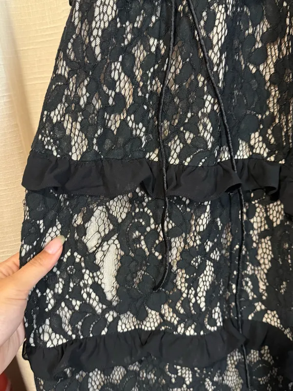 Niali lace dress Black Size 8 - Image 5