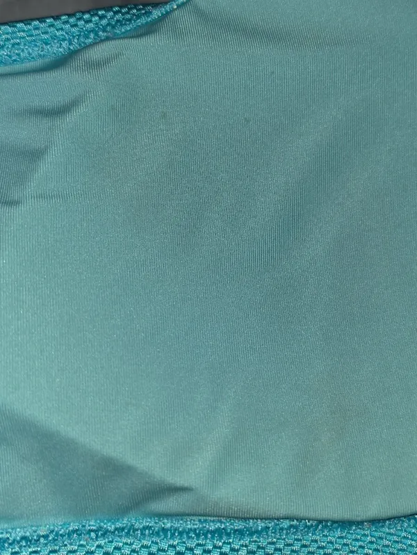 Aerie Blue/Turquoise Bikini Top Size XXL - Image 4