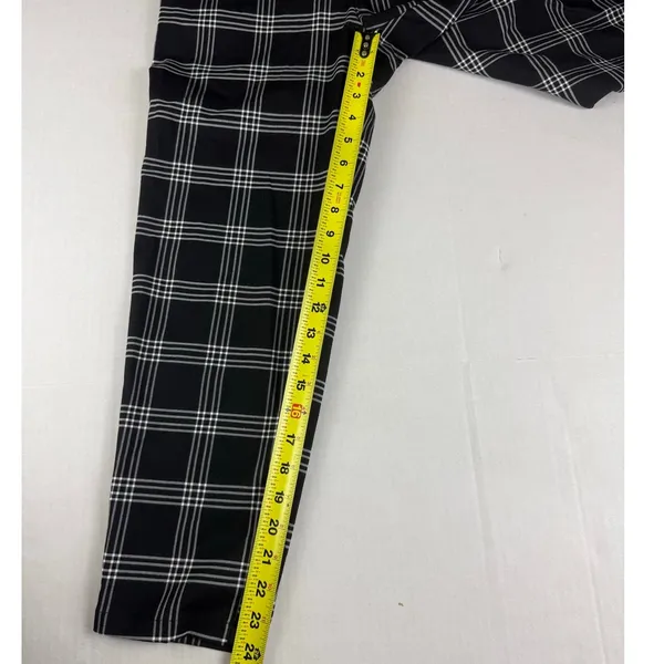 Divided H&M Plaid Paperbag Pants - Women's Size 2 - Image 3