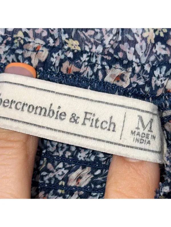 Abercrombie & Fitch Medium Floral Smocked Tank Top - Image 4
