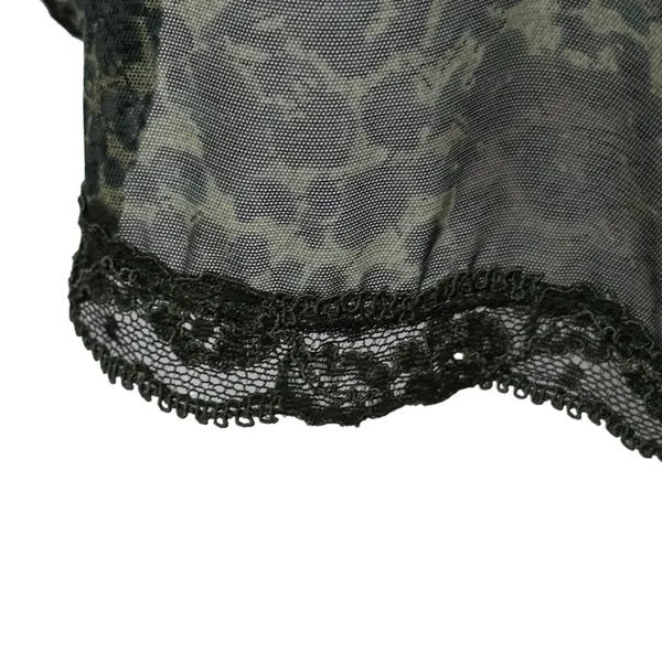Victoria’s Secret Lingerie‎ Babydoll Green Cheetah Women Size Medium - Image 6