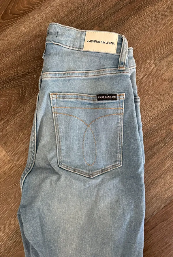 Calvin Klein Light Blue Jeans - Image 3