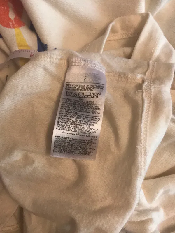Old Navy Dolly Parton  Cropped Tee Sz L - Image 4