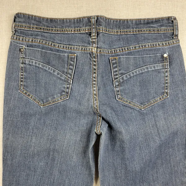 ANA A New Approach Womens Jeans Size 8 Blue Modern Bootcut Medium Wash Denim - Image 3
