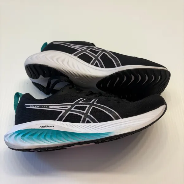 Asics‎ Gel-Excite 10 Running Shoes Womens 6 Wide Black Teal 1012B420 Sneakers - Image 8