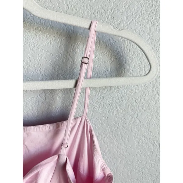 J.Crew Sunset Colorblock Tiered Maxi Sundress Coastal Boho‎ Summer Poplin Size 4 - Image 8