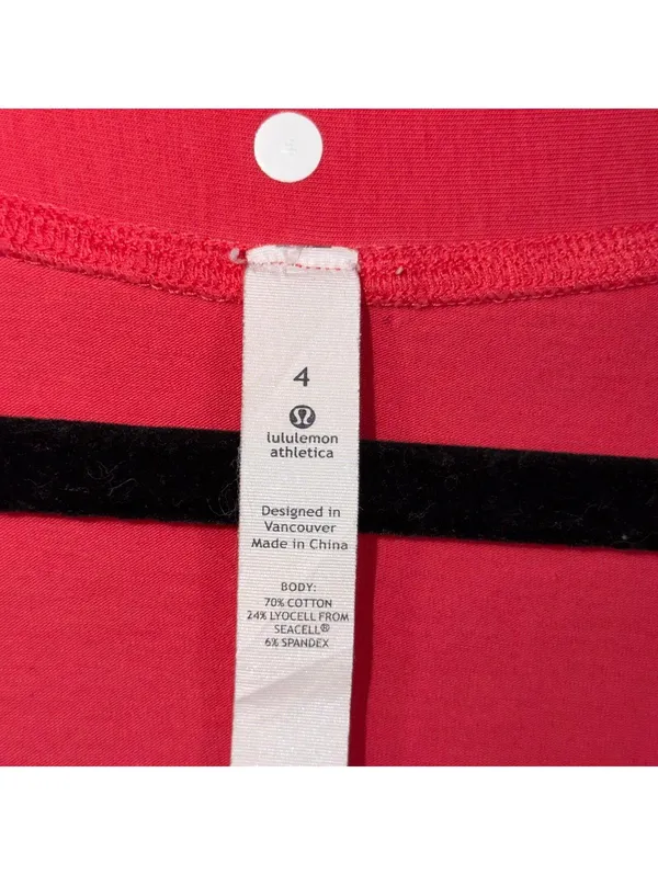 Lululemon Namaste Open Front Yoga Cardigan Wrap Women’s Size 4 - Image 6