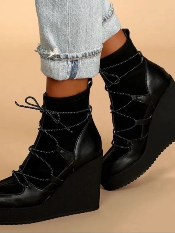 Steve Madden Gray Ankle Sock Bootie size 8M - Image 3