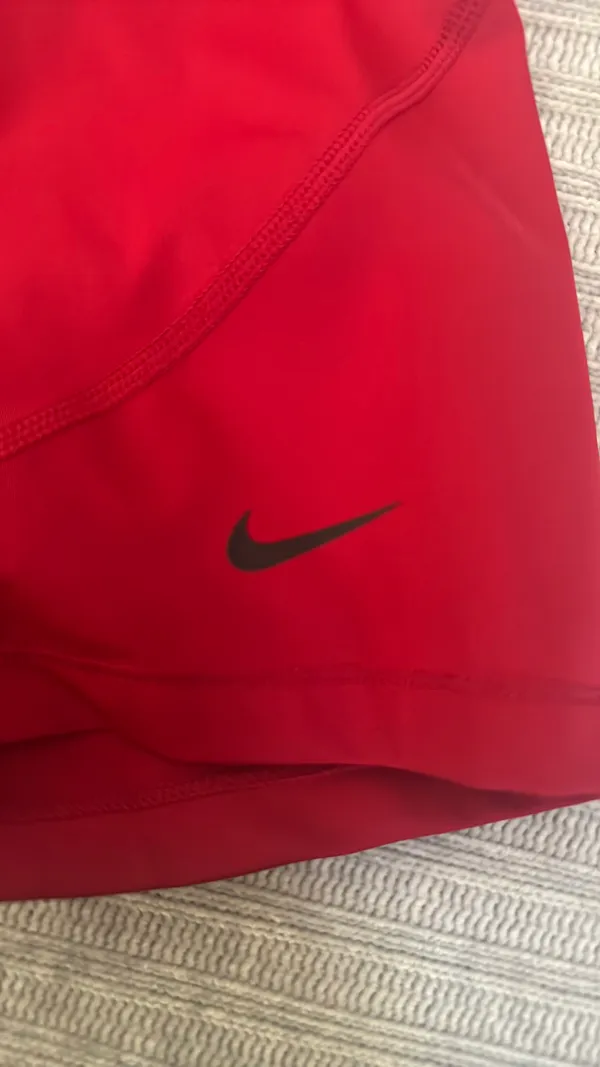 Red Nike Pro Shorts - Image 5