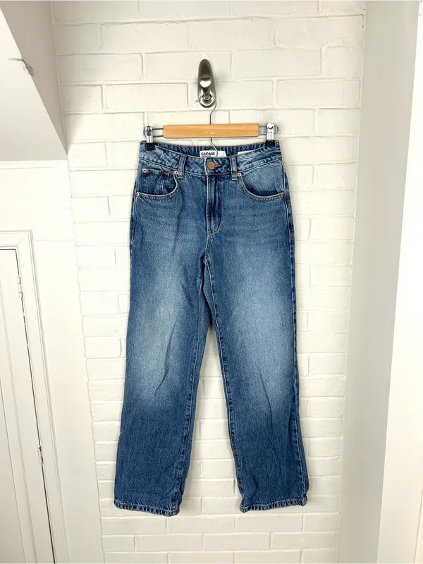 Garage Denim ‘90 Straight Jeans Size 0/24 - Image 3