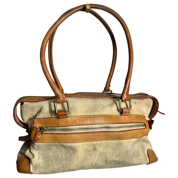 Dooney & Bourke Vintage Top Handle Logo Purse Multi Pocket - Image 3
