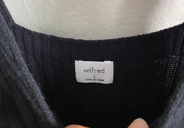 Aritzia Wilfred Cable Knit Sweater Tank Top - Image 4