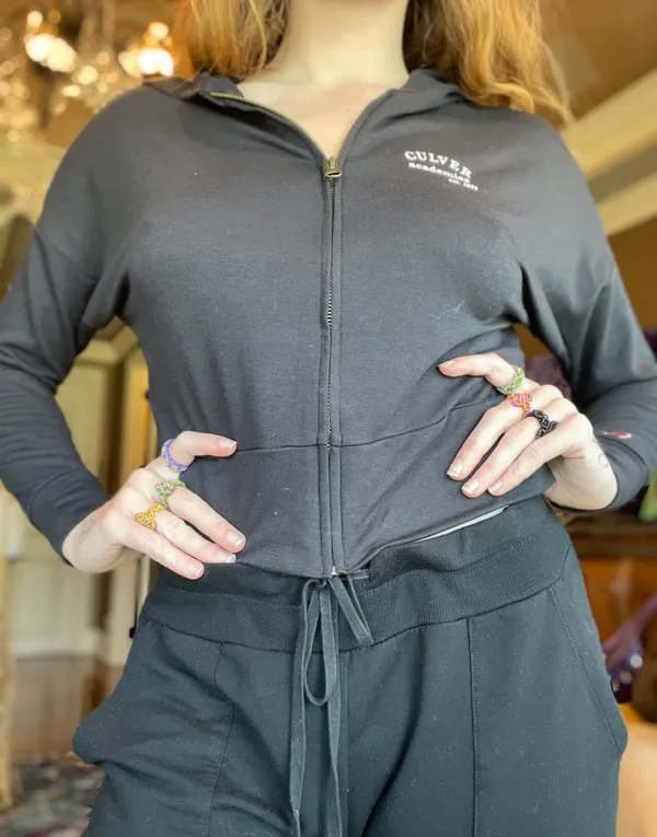 Culver Hooded Sweater Cardigan - Image 3