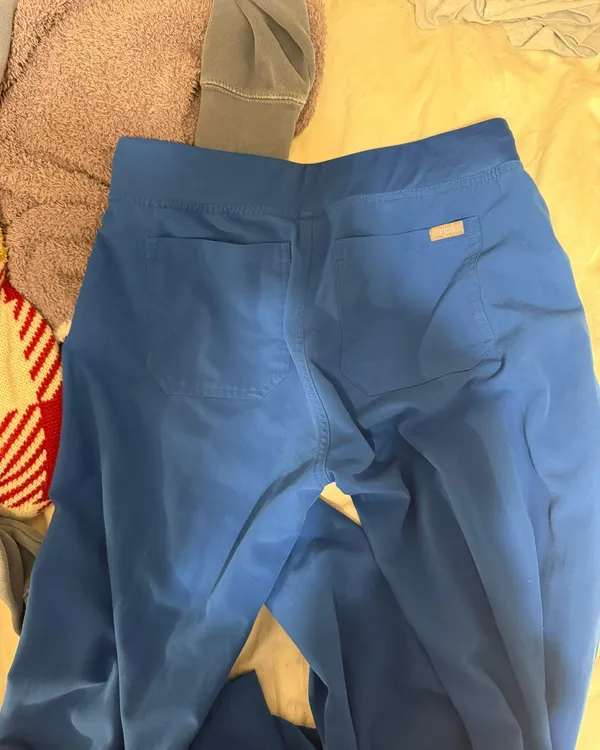 Livingston Basic Scrub Pants Royal Blue - Image 6