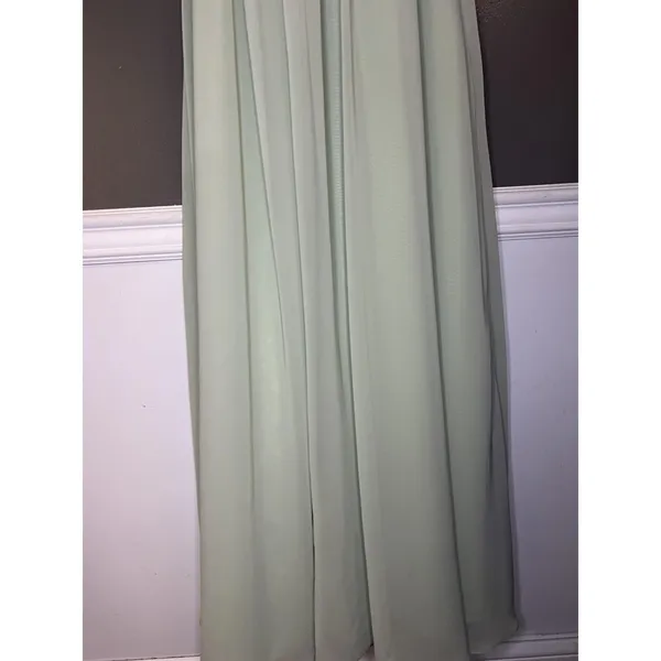 Azazie Dress Womens A8 Green Chiffon Sweetheart Spaghetti Strap Maxi Formal - Image 4