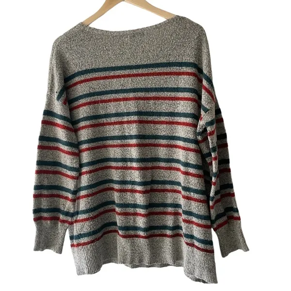 BDG (Urban Outfitters)‎ Cozy Striped V Neck Sweater - Image 2
