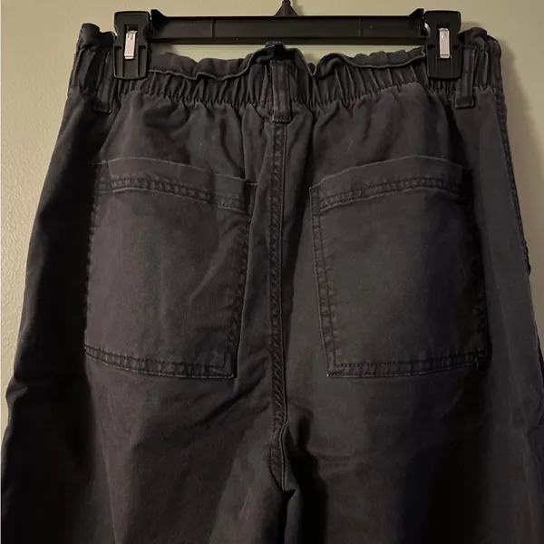 Universal Threads Charcoal Paperbag Trouser Pants - Image 3