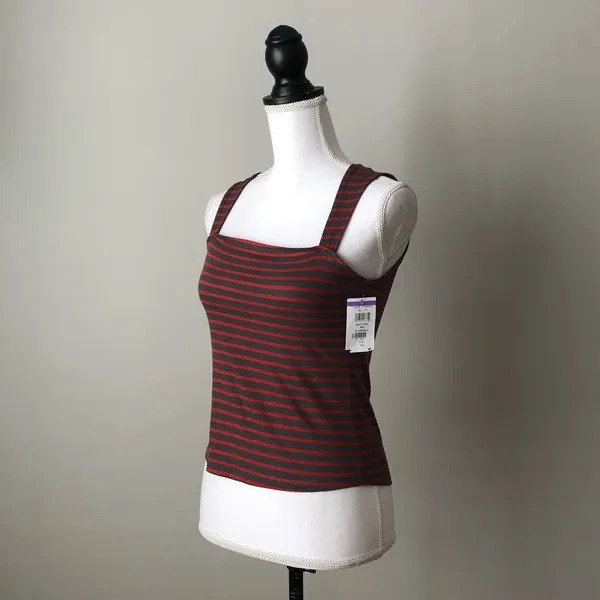 ARTICLES OF SOCIETY | Square Neck Striped Tank Top Sz XS - Image 3