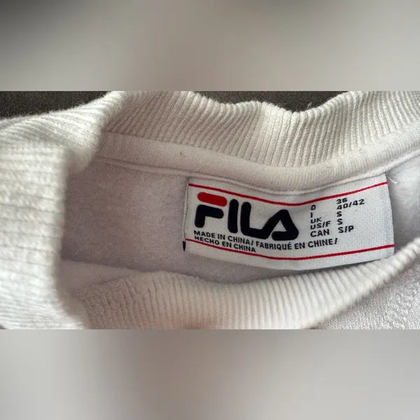 Fila Women's Michele Pullover Crewneck Sweatshirt size S - Image 2
