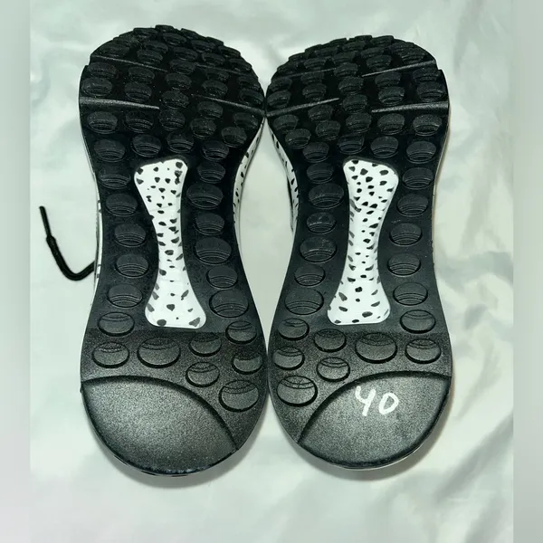 Steve Madden Barra-G platform fashion sneakers Stylish Black and Multicolor - Image 9